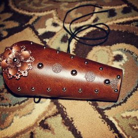Steampunk Victorian Bracer