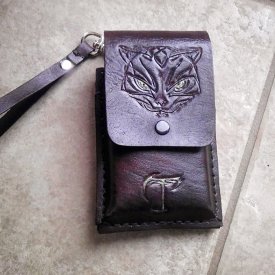 Cat Wristlet