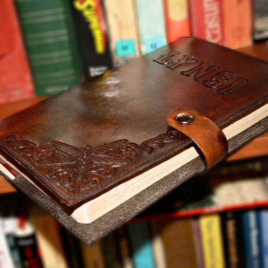 Notebook Cover – Dark Brown